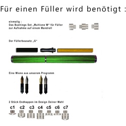 MultiONE Bausatz (g) Füllfederhalter / Füller