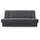 e-meubles Möblo Schlafsofa Dunkelgrau, Holz, 192x85x92 cm, Wohnzimmer Sofas - Couches, Schlafsofas