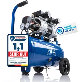 NTG Flüster Kompressor 1470W 24L 9Bar 67dB
