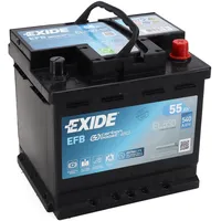 EXIDE EL550 EFB Carbon Boost 2.0 Autobatterie Starterbatterie 12V 55 Ah 540A