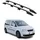 Omac Dachträger Dachreling Dachgepäckträger für VW Caddy III 2003-2015 L2 Langer 2x (2-St), Rostbeständig, Einfache Montage, Korrosionsbeständig schwarz