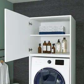 roomartstore.de Waschmaschinenumbauschrank 67 x 0 x 0 cm Schwarz