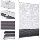 Sekey Plissee Doppelplissee Day+Night 60 x 200 cm grau