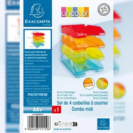 Exacompta 113299SETD Polystyrene, mehrfarbig,