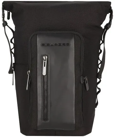 Piquadro Brief Daypack 38 cm Laptopfach  schwarz