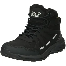 Jack Wolfskin Woodland 2 Texapore Mid W Sneaker, Black/Grey, 40.5 EU