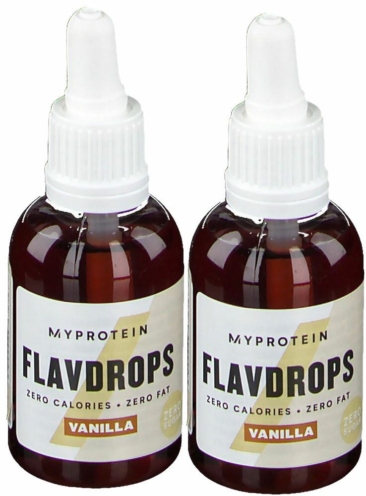 MyProtein FlavDrops, Vanille, Aromatropfen