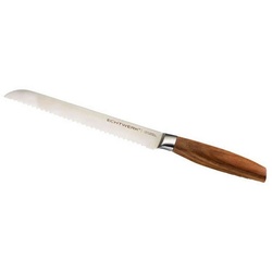 ECHTWERK Kochmesser Edelstahl Brotmesser 15,3 cm braun