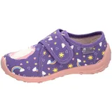 Fischer Markenschuh Hausschuh Lila 31