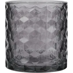 IB Laursen Kerzenhalter für Teelicht farbig Glas, aubergine