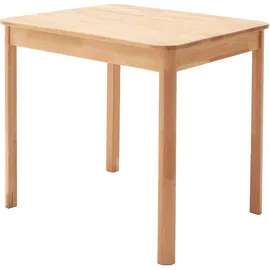 Woodford Esstisch Rudolf ¦ holzfarben ¦ Maße cm B: 80 H: 76