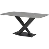 Stolkom VENTURA 180 Esstisch Metall/Keramik - grau