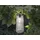 meineWunschleuchte 2er Set LED Solar Laterne Outdoor Gartenbeleuchtung Solarlampe Balkon, Höhe 25cm