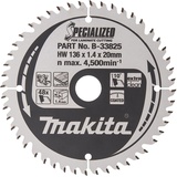 Makita Specialized Kreissägeblatt 136x1.4x20mm 48Z, 1er-Pack (B-33825)