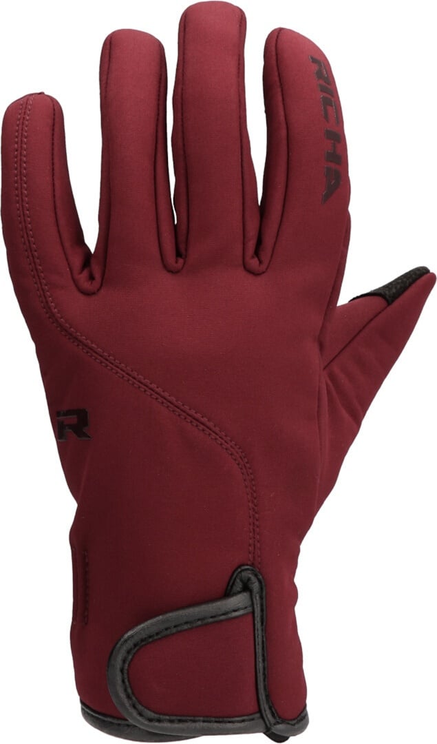 Richa Scoot Softshell Dames Motorhandschoenen, rood, L Voorvrouw