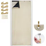 BTTO V&G Türvorhang Türvorhang Thermo Kälteschutz, Wärmeschutzvorhang, Thermovorhang beige