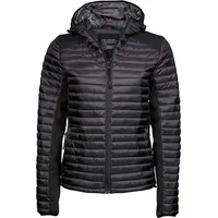 Tee Jays Damen Outdoor Crossover Jacke Winter-Jacke 9611 black/black melange 3XL