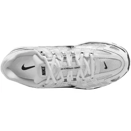 Nike P-6000 Herren White/Black/Metallic Silver 41