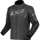 LS2 Apex Jacke / Grau Herren Gr.m
