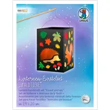 Buntpapierfabrik Ludwig Bähr Laternen-Bastelset "Waldtiere"