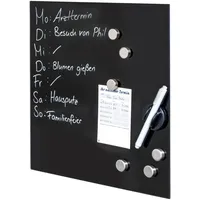 bremermann Magnettafel 35 x 35 cm Schwarz