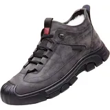 vejtmcc Sicherheitsschuhe Herren Wasserdicht Arbeitsschuhe Winter Sicherheitsstiefel, Warm Winterschuhe Gefüttert Schneestiefel, Winterschuhe Kurzschaft Stiefel Rutschfeste Hausschuhe - 41 EU