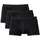 CALIDA Natural Benefit Boxershorts schwarz M 3er Pack