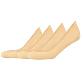 CAMANO Füßlinge 4 Paare Beige 35-38