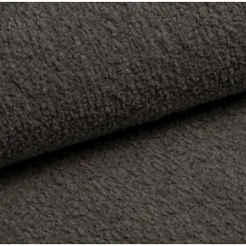 kaiser möbel Ecksofa L-Form Mini II modular, Bouclé-Stoff Abriamo, Braun, Rechts, Selia - Braun
