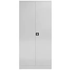 Classix Stahlschrank X-530340 lichtgrau 92,0 x 42,0 x 194,5 cm, aufgebaut
