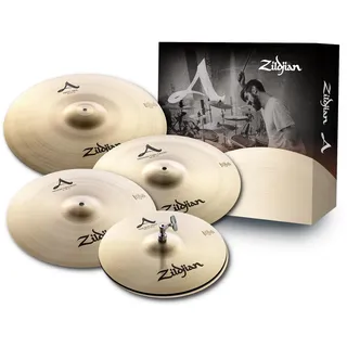 Zildjian A Zildjian Series Cymbal Box Set - 14 Zoll New Beat Hi-Hats, 16 Zoll/18 Zoll Medium Thin Crash, 21 Zoll Sweet Ride