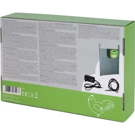 Kerbl Autom. Hühnertür Easy Protect Steuerung mit Tür, 70590 - Weiß