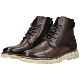 BULLBOXER Stiefelette Leder/Textil | braun, 44