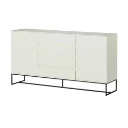 Sideboard  Casano , weiß , Maße (cm): B: 165 H: 86 T: 40