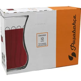 Pasabahce Teeglas 12-tlg. Weiß