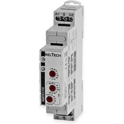 RELTECH Zeitrelais RMFR1, 1 Wechsler, 10 Funktionen