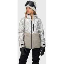 Brunotti Teallasy-Print Girls Snow Jacket, Leopard Snow 176 - Beige - 176