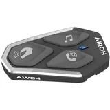 Airoh AWC4 Headset Motorrad Bluetooth 5.1 bis 15 Stunden Akku