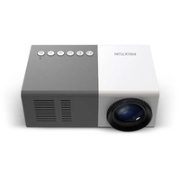PRIXTON Cinema Mini Projektor | 900 Lumen, Qvga, LED, Weiß
