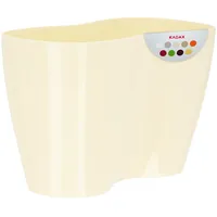 Kadax Blumentopf für Orchideen, Pflanztopf aus Kunststoff, 23.5 x