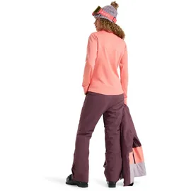 Roxy Fleecepullover Sweatshirt Grün/Orange M