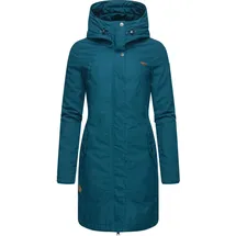 Ragwear Damen warmer Winter Parka Jannisa Intl Dark Green Gr. 4XL - 4XL