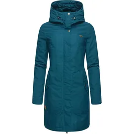 Ragwear Damen warmer Winter Parka Jannisa Intl Dark Green Gr. 4XL - 4XL