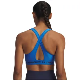 Under Armour Crossback Mid Bra Blue  M
