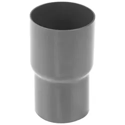 Fallrohrverbinder | PVC | Ø 90 mm | Farbe Graphit