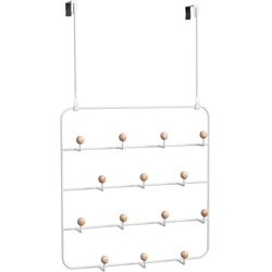 Umbra - Estique Türgarderobe, weiß / natur