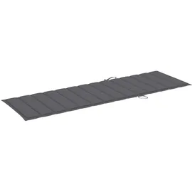 vidaXL Sonnenliege 200 x 68 x 86 cm Grau
