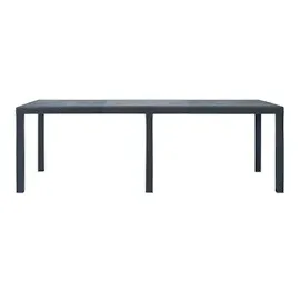 vidaXL Gartentisch 220 x 90 x 72 cm Anthrazit