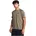 Tech Strukturiertes Trainingsshirt Herren 200 taupe dusk/black S