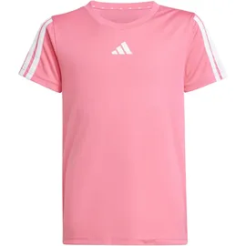 adidas Training Essentials 3-Streifen T-Shirt Kinder - pink 170